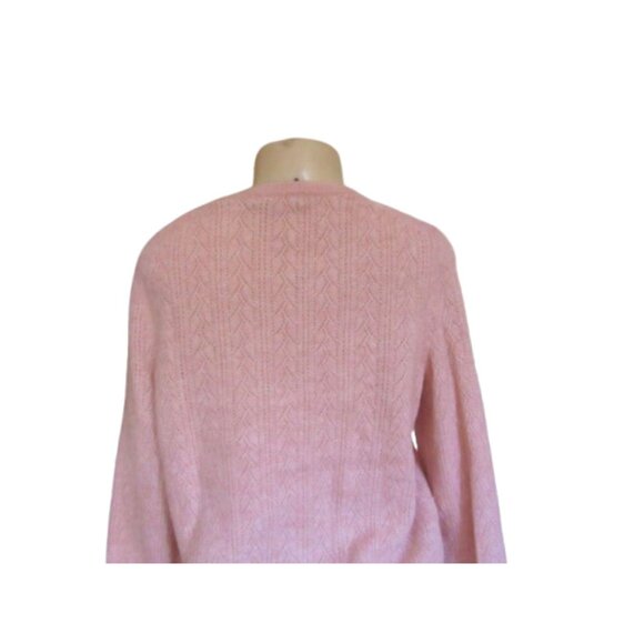 Boden Women's Pink Mohair/Wool Blend Knit Sweater Size 10 - Picture 7 of 8